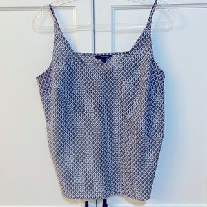 Banana Republic printed blouse style cami